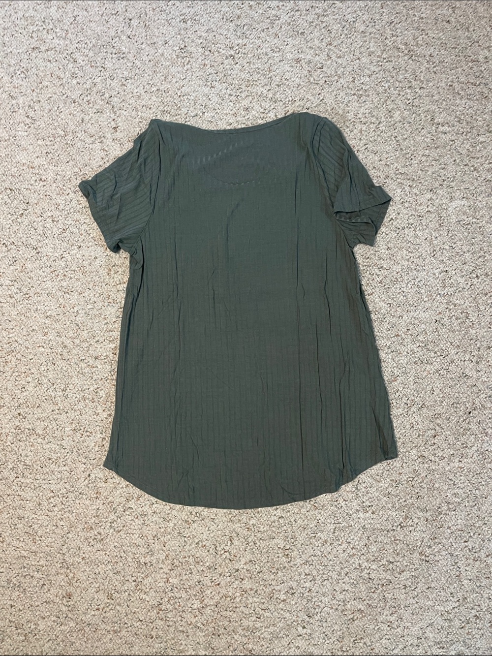 LuLaRoe Women's Tees Bundle - Purple, Olive Green, Royal Blue, Navy Floral, Rust - Picture 5 of 12